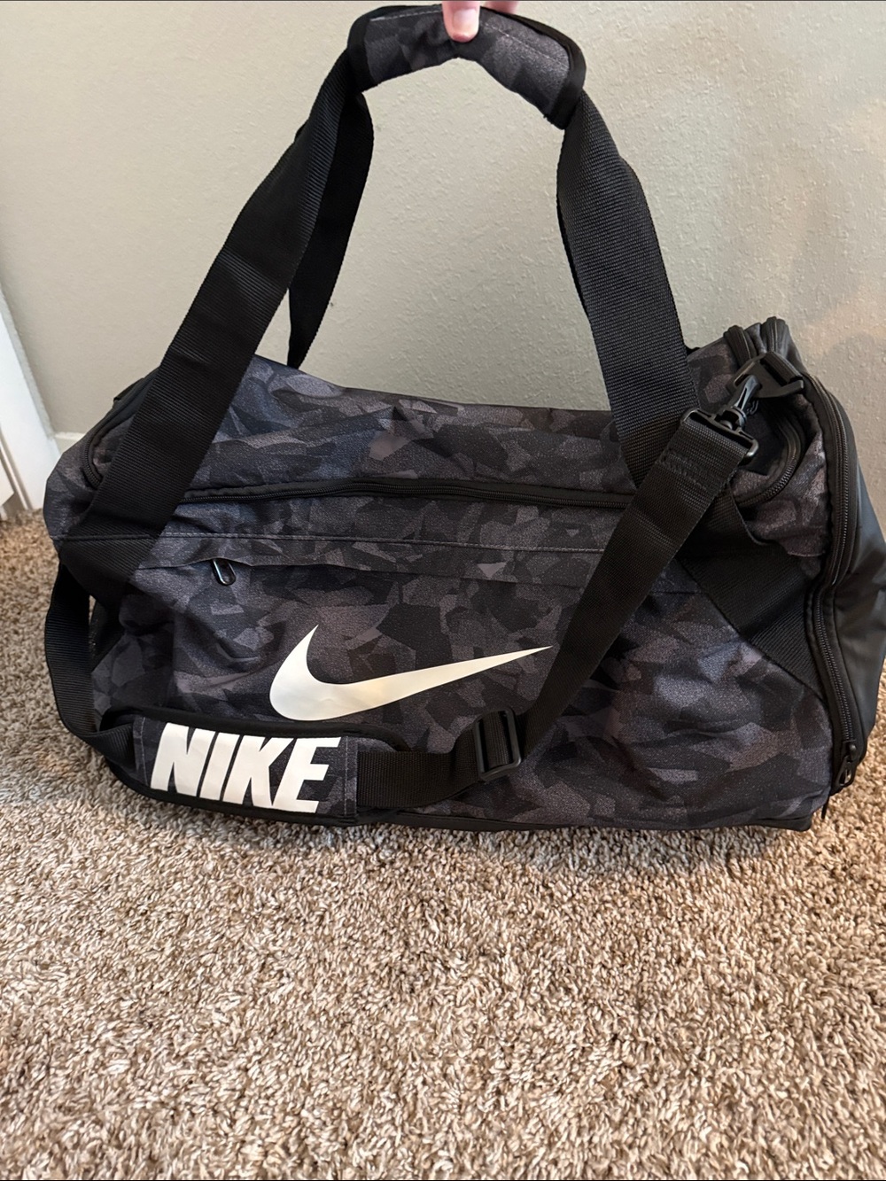 Nike Brasilia Camo Training Duffel Bag Large, 95L